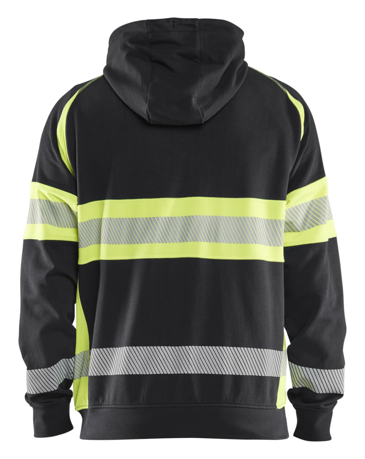 Blaklader Vesten 35521158 zwart-fluo geel(9933)