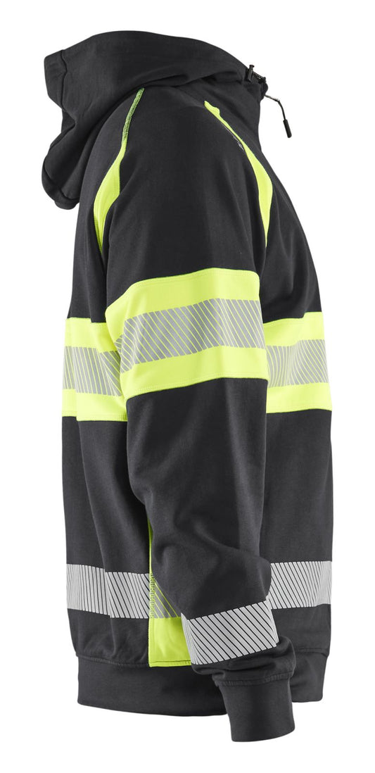 Blaklader Vesten 35521158 zwart-fluo geel(9933)