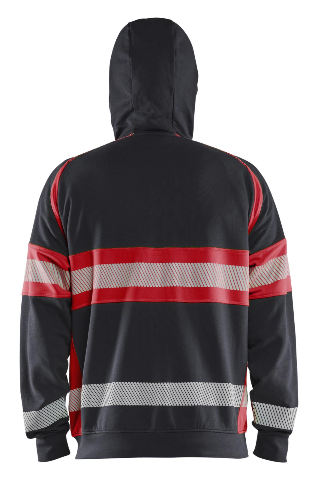 Blaklader Vesten 35521158 zwart-fluo rood(9955)