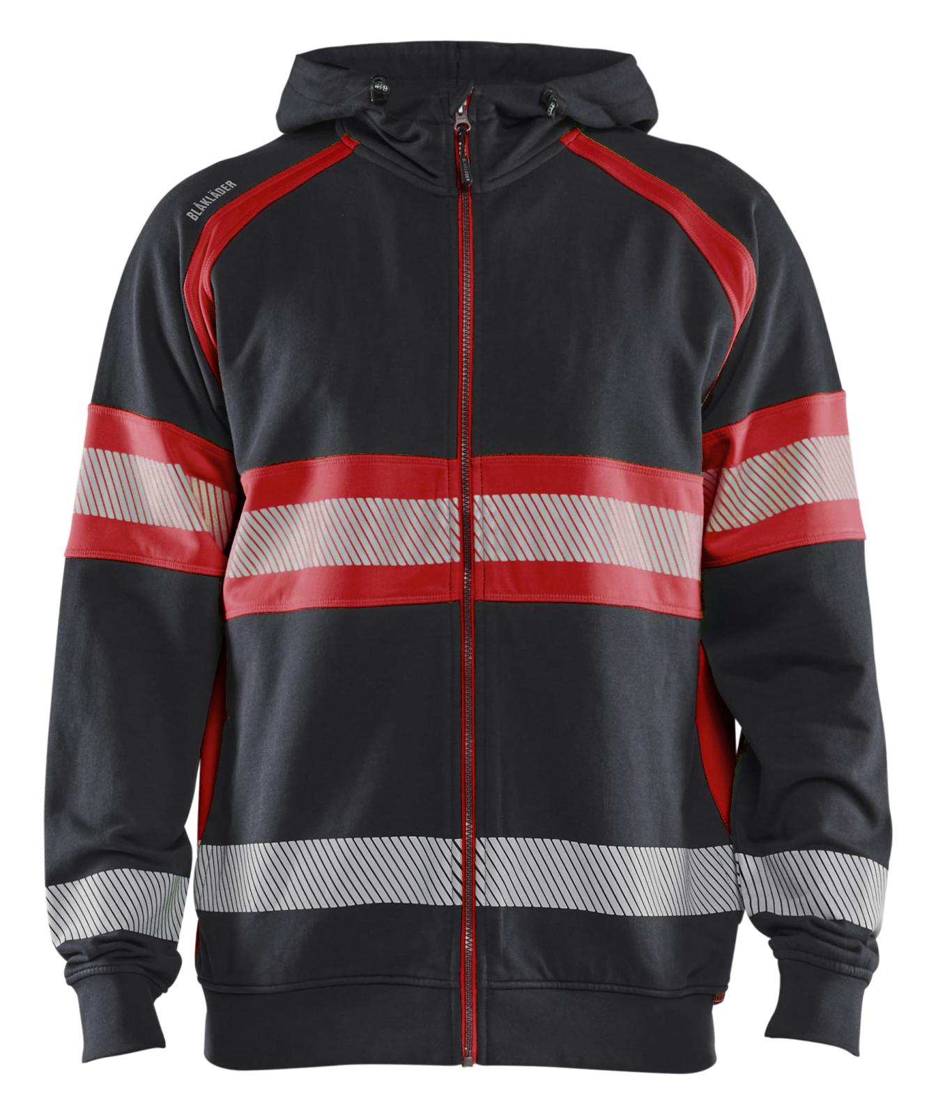 Blaklader Vesten 35521158 zwart-fluo rood(9955)