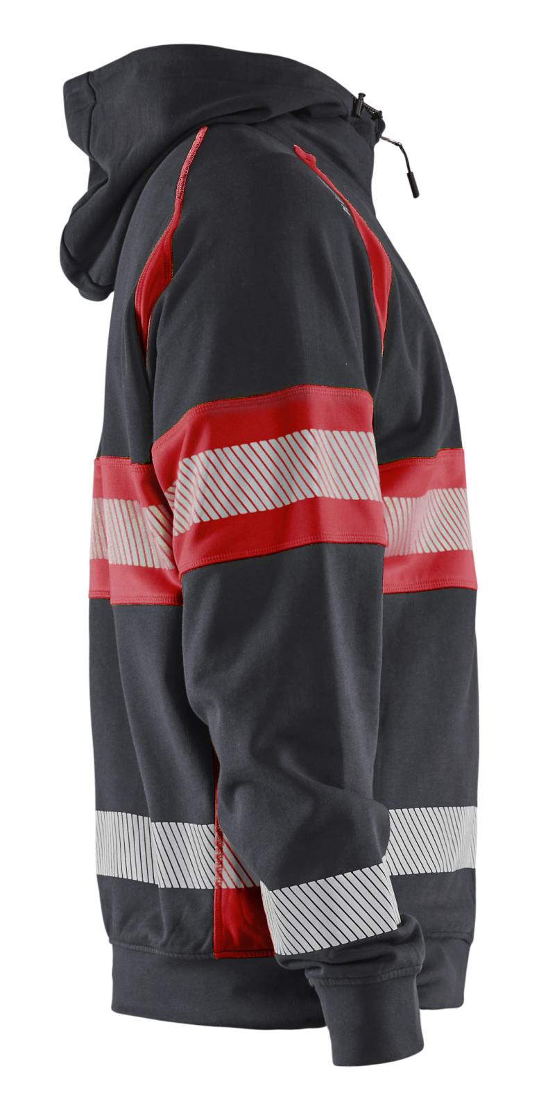 Blaklader Vesten 35521158 zwart-fluo rood(9955)
