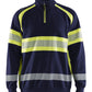 Blaklader sweaters 35531158 marineblauw-fluo geel(8933)