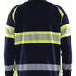 Blaklader sweaters 35531158 marineblauw-fluo geel(8933)