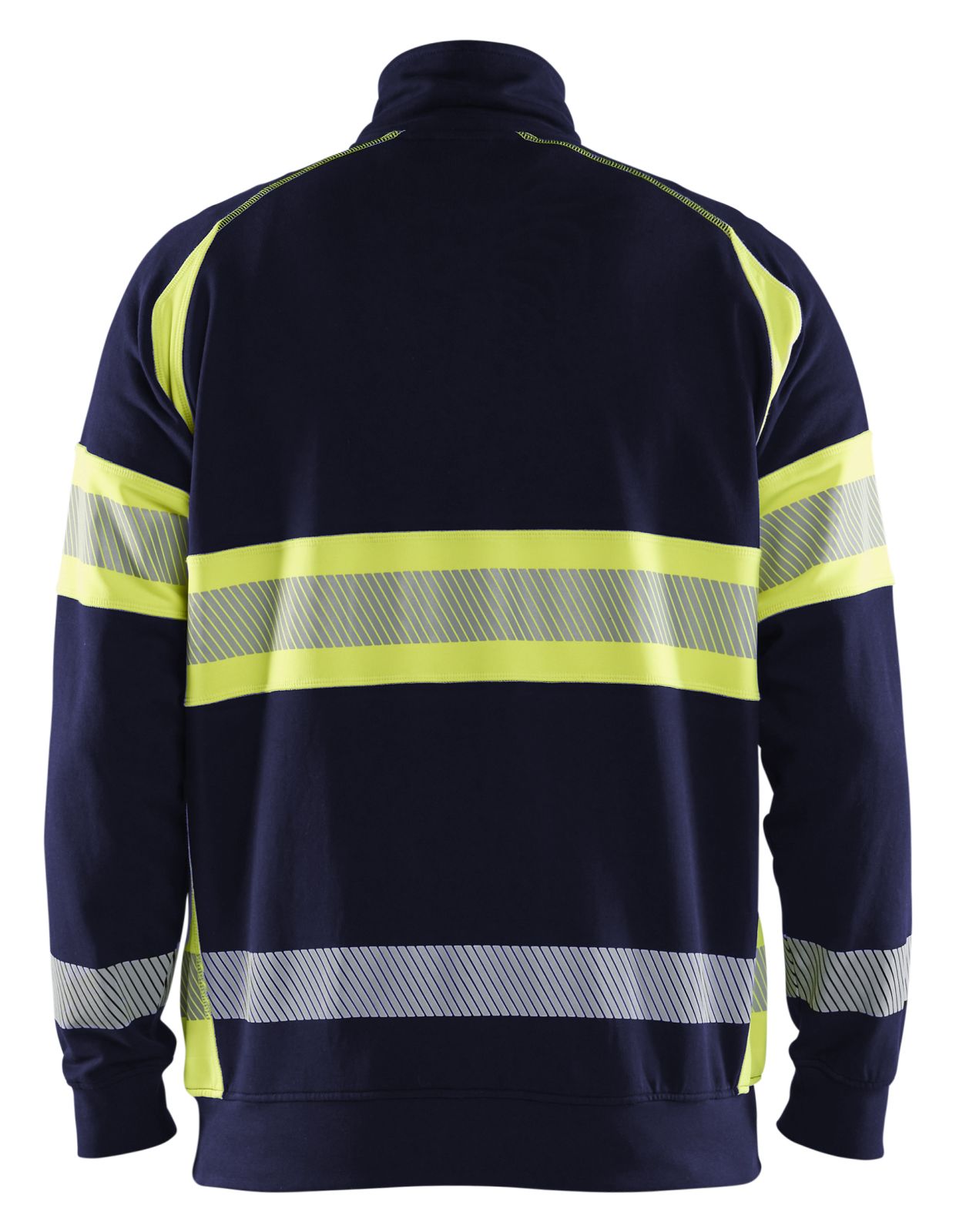 Blaklader sweaters 35531158 marineblauw-fluo geel(8933)