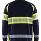 Blaklader sweaters 35531158 marineblauw-fluo geel(8933)