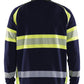 Blaklader sweaters 35531158 marineblauw-fluo geel(8933)