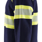 Blaklader sweaters 35531158 marineblauw-fluo geel(8933)