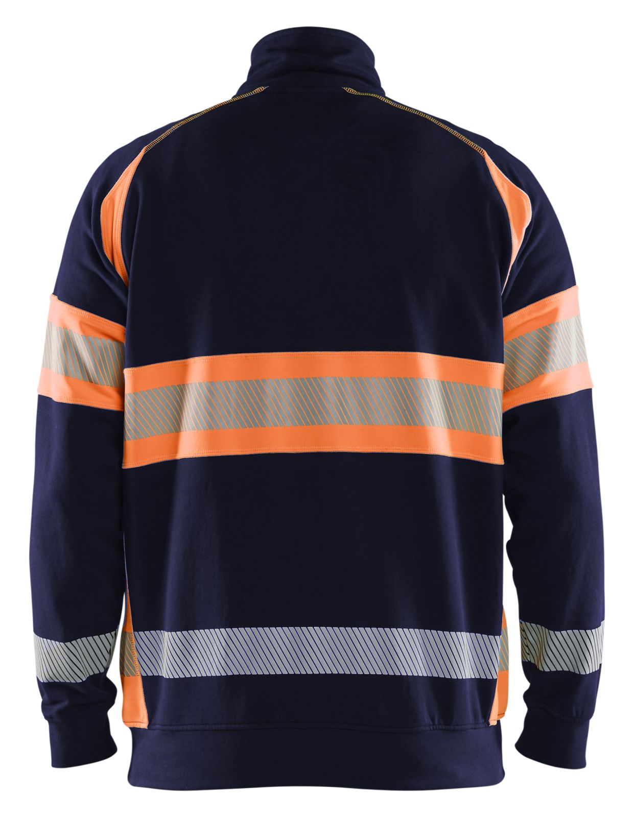 Blaklader sweaters 35531158 marineblauw-oranje(8953)