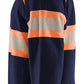 Blaklader sweaters 35531158 marineblauw-oranje(8953)