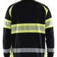 Blaklader sweaters 35531158 zwart-fluo geel(9933)