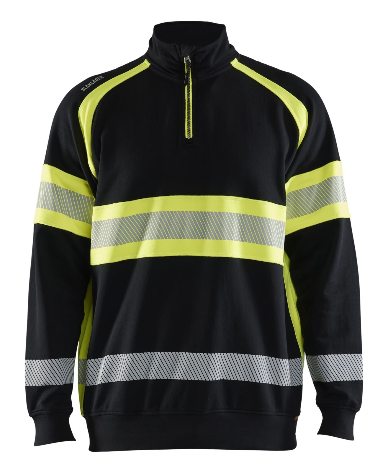 Blaklader sweaters 35531158 zwart-fluo geel(9933)