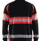 Blaklader sweaters 35531158 zwart-fluo rood(9955)