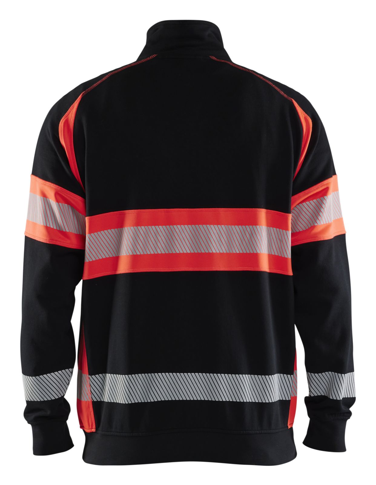 Blaklader sweaters 35531158 zwart-fluo rood(9955)