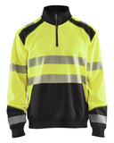 Blaklader Zipsweaters 35562528 HiVis fluo geel-zwart(3399)