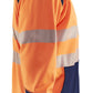 Blaklader Zipsweaters 35562528 HiVis fluo oranje-marineblauw(5389)