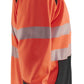 Blaklader Zipsweaters 35562528 HiVis fluo rood-zwart(5599)