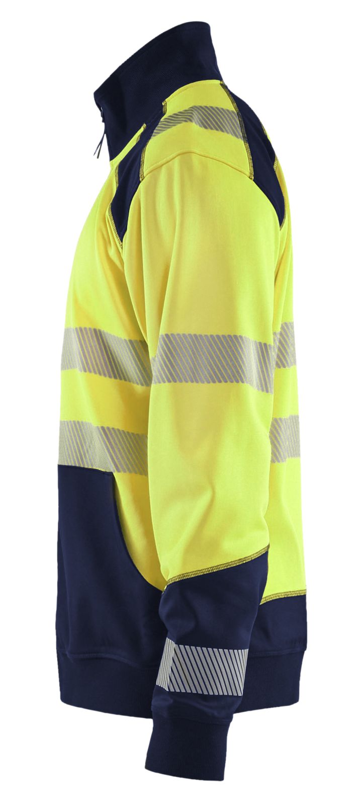 Blaklader Vesten 35582528 HiVis fluo geel-marineblauw(3389)