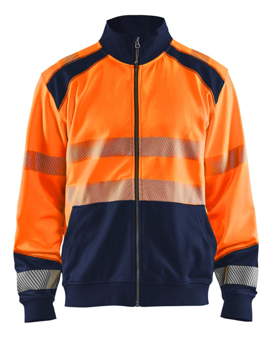 Blaklader Vesten 35582528 HiVis fluo oranje-marineblauw(5389)