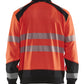 Blaklader Vesten 35582528 HiVis fluo rood-zwart(5599)