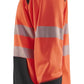 Blaklader Vesten 35582528 HiVis fluo rood-zwart(5599)