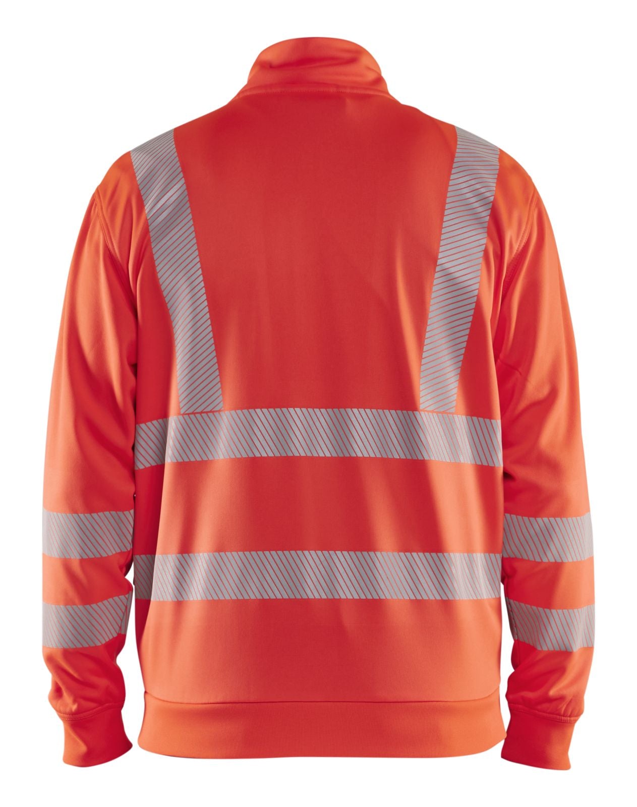 Blaklader High Vis sweaters 35632538 HiVis rits fluo rood(5500)