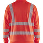 Blaklader High Vis sweaters 35632538 HiVis rits fluo rood(5500)