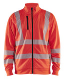 Blaklader High Vis sweaters 35632538 HiVis rits fluo rood(5500)