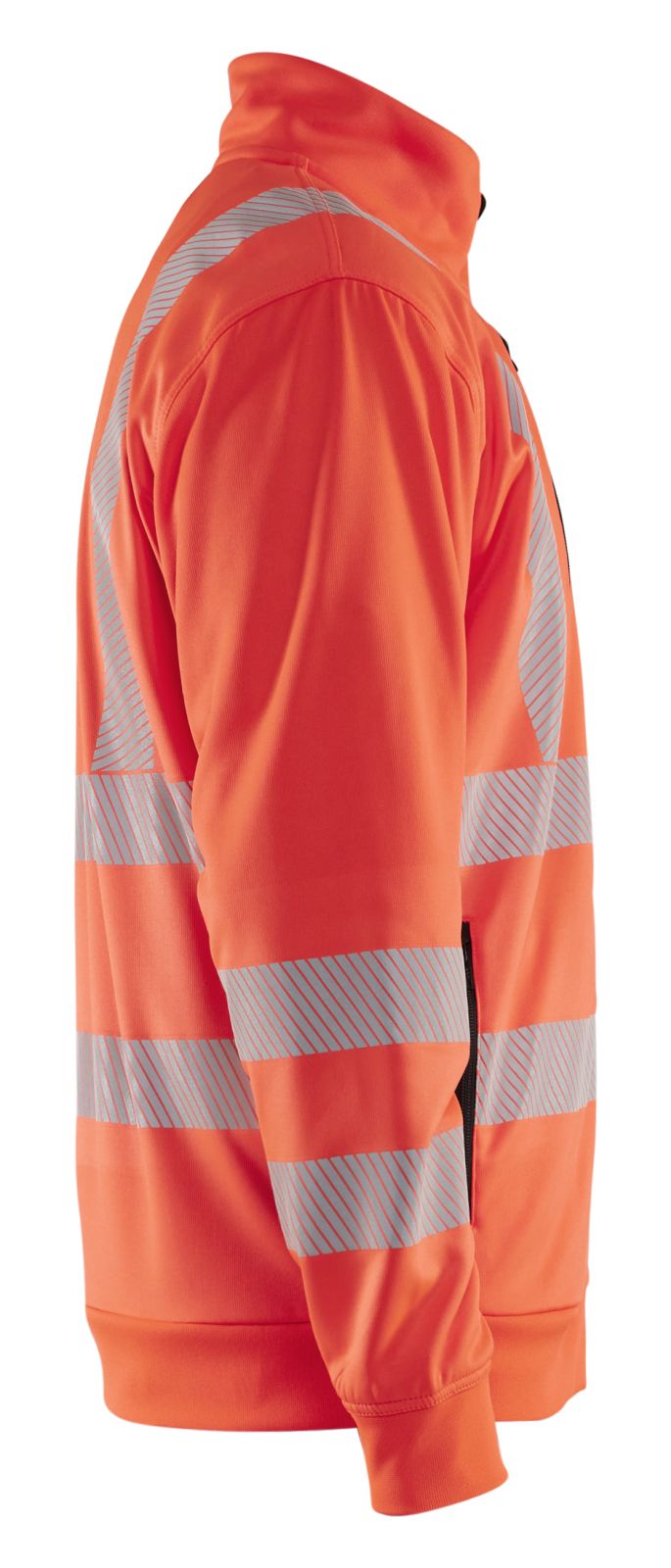 Blaklader High Vis sweaters 35632538 HiVis rits fluo rood(5500)