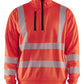 Blaklader High Vis sweaters 35642538 HiVis halve rits fluo rood(5500)