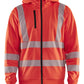 Blaklader High Vis hoodie 35652538 HiVis rits fluo rood(5500)
