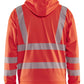Blaklader High Vis hoodie 35652538 HiVis rits fluo rood(5500)