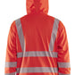 Blaklader High Vis hoodie 35652538 HiVis rits fluo rood(5500)
