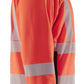 Blaklader High Vis hoodie 35652538 HiVis rits fluo rood(5500)