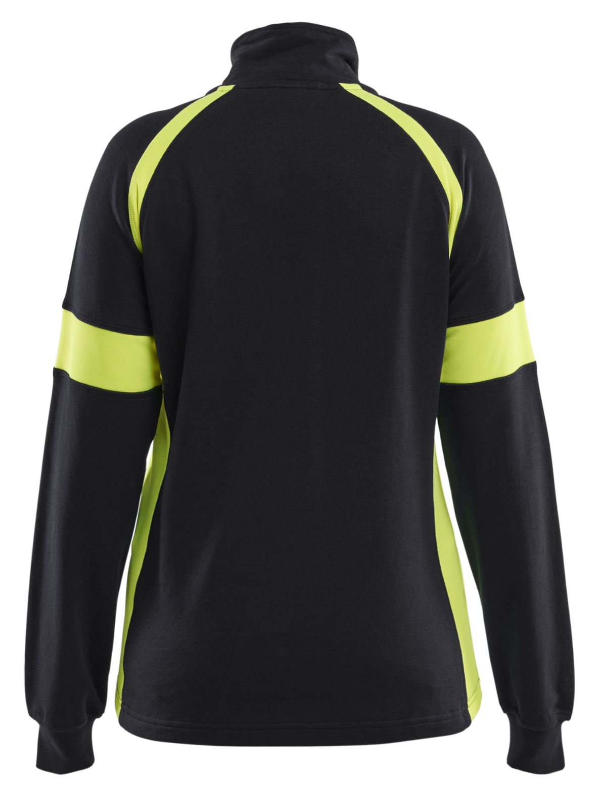Blaklader Profiel Visible Dames sweaters 35661158 HiVis zwart-fluo geel(9933)