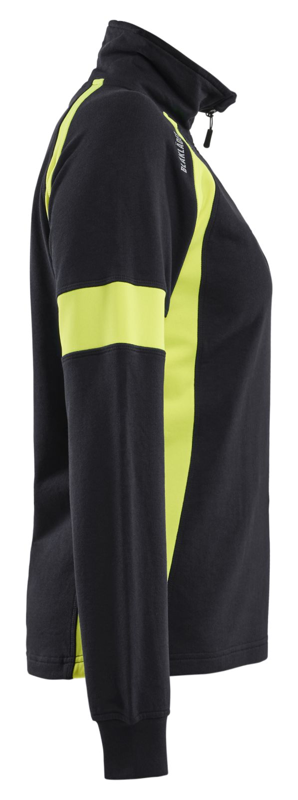 Blaklader Profiel Visible Dames sweaters 35661158 HiVis zwart-fluo geel(9933)