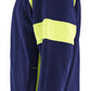 Blaklader Profiel Visible Sweatshirt 35671158 rits marineblauw-fluo geel(8933)