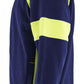 Blaklader Profiel Visible Sweatshirt 35671158 rits marineblauw-fluo geel(8933)