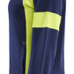 Blaklader Profiel Visible Dames Sweatshirt 35681158 rits marineblauw-fluo geel(8933)