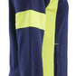 Blaklader Profiel Visible Dames Sweatshirt 35681158 rits marineblauw-fluo geel(8933)