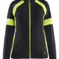 Blaklader Profiel Visible Dames Sweatshirt 35681158 rits zwart-fluo geel(9933)