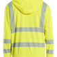 Blaklader High vis Sweatshirt 35732538 afneembare capuchon HiVis fluo geel(3300)
