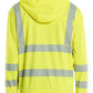 Blaklader High Vis Sweatshirt 35732538 afneembare capuchon HiVis fluo geel(3300)