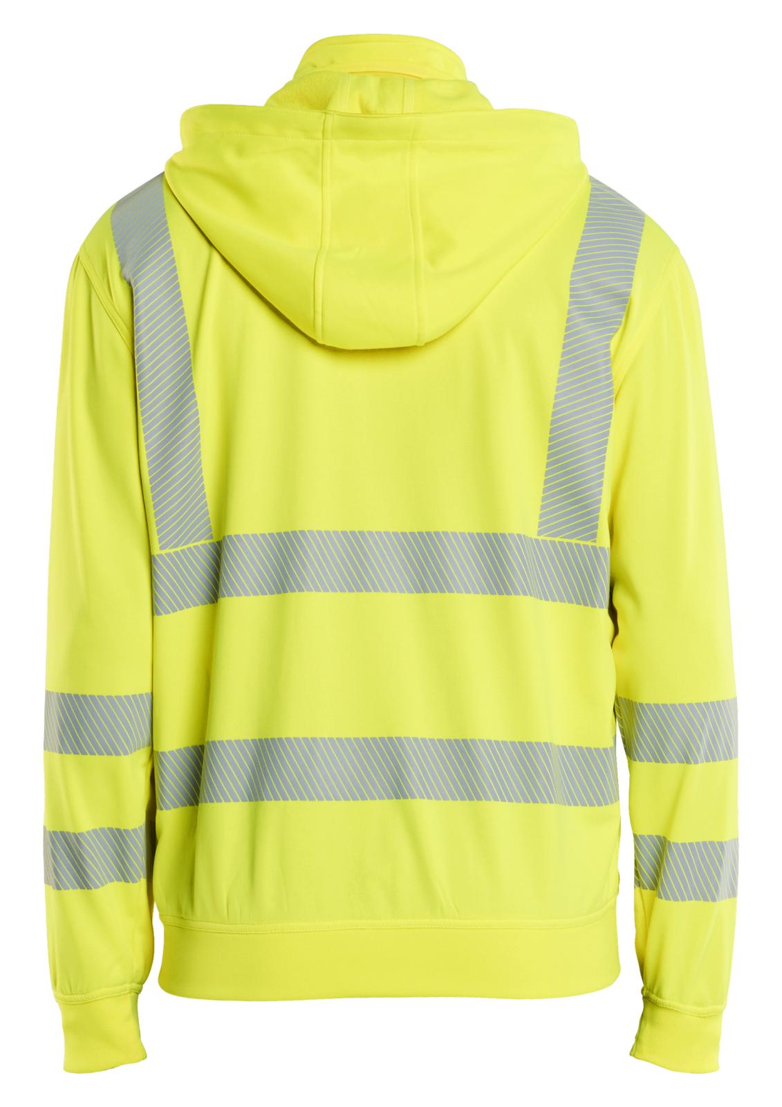 Blaklader High Vis Sweatshirt 35732538 afneembare capuchon HiVis fluo geel(3300)