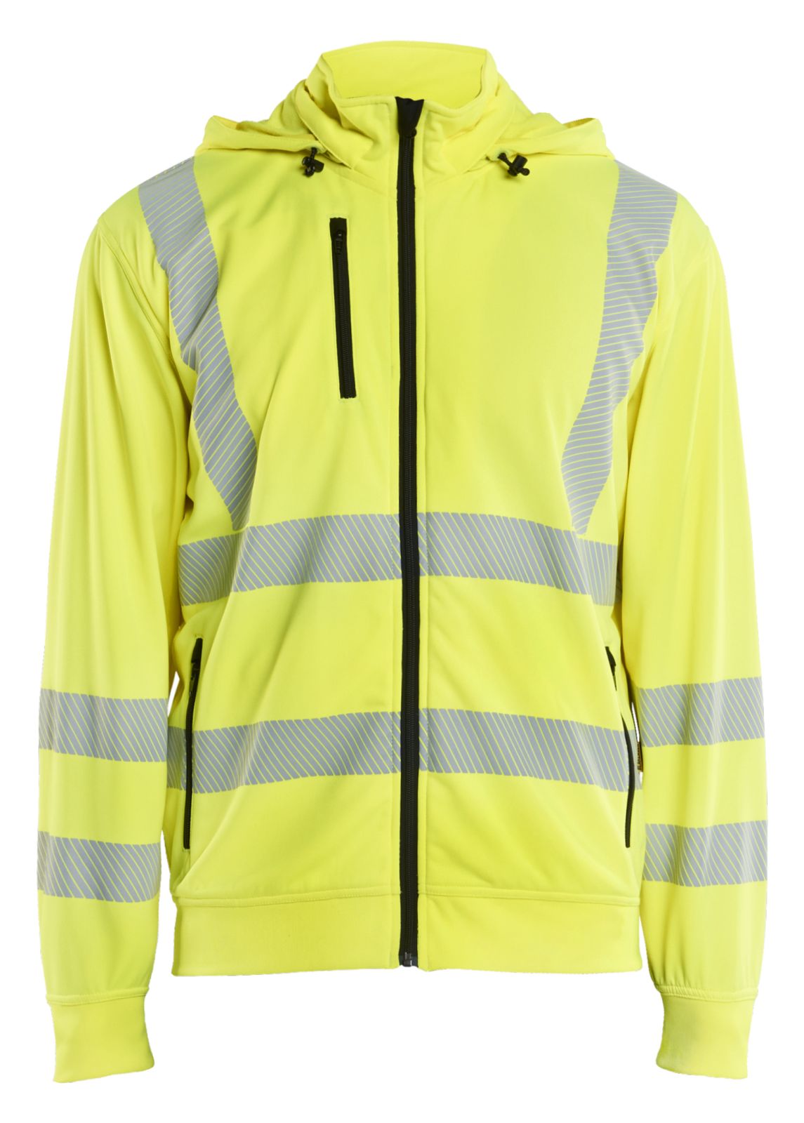 Blaklader High vis Sweatshirt 35732538 afneembare capuchon HiVis fluo geel(3300)
