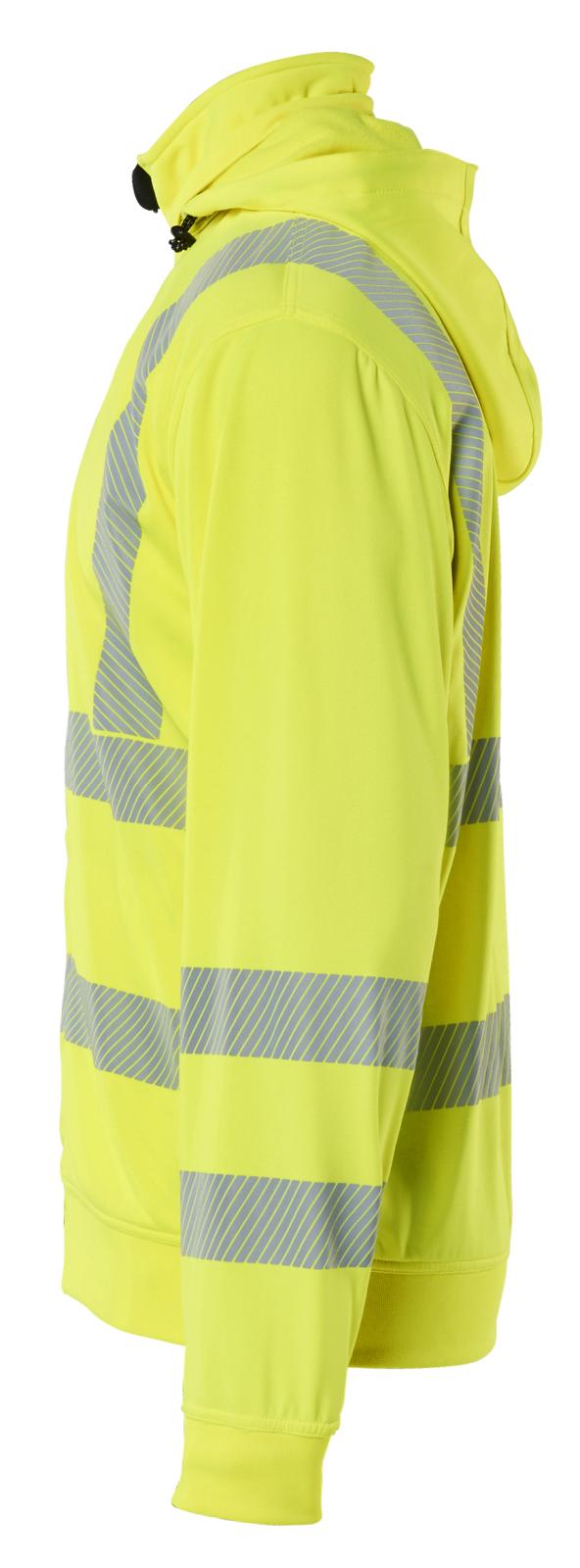 Blaklader High Vis Sweatshirt 35732538 afneembare capuchon HiVis fluo geel(3300)