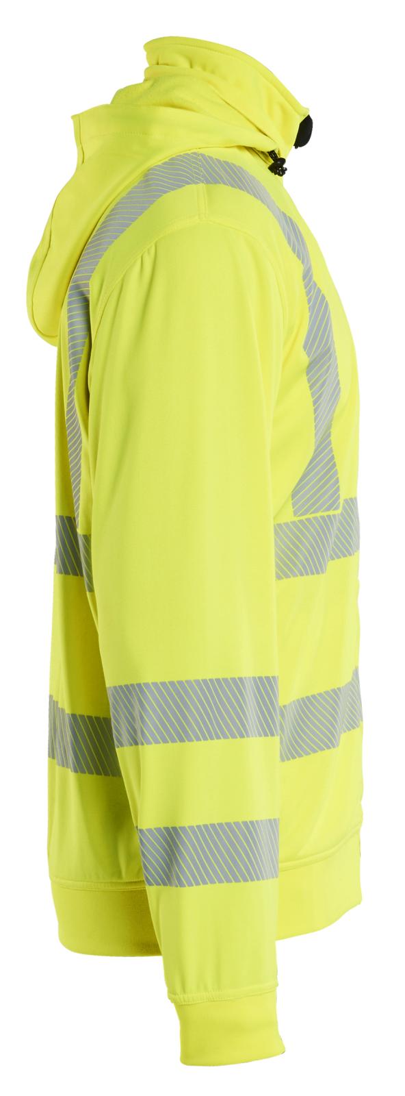 Blaklader High Vis Sweatshirt 35732538 afneembare capuchon HiVis fluo geel(3300)