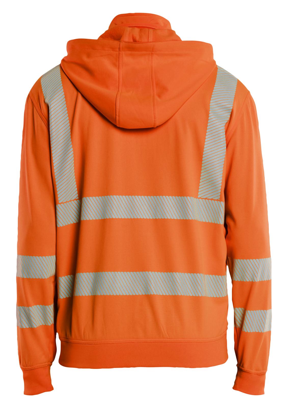 Blaklader High Vis Sweatshirt 35732538 afneembare capuchon HiVis fluo oranje(5300)