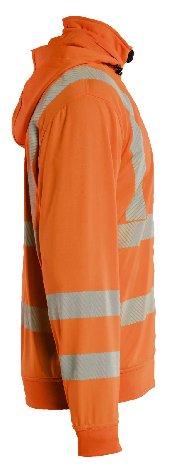 Blaklader High Vis Sweatshirt 35732538 afneembare capuchon HiVis fluo oranje(5300)