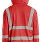 Blaklader High Vis Sweatshirt 35732538 afneembare capuchon HiVis fluo rood(5500)