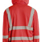 Blaklader High Vis Sweatshirt 35732538 afneembare capuchon HiVis fluo rood(5500)